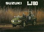 Suzuki LJ80 cabriolet folder, Ophalen of Verzenden, Zo goed als nieuw, Overige merken