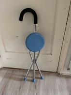 Stok met zitje, Ophalen of Verzenden, Opvouwbaar, Zo goed als nieuw