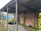Doe een bod; overkapping 8m bij 3b bij 3 hoog, Tuin en Terras, Schuur, Ophalen of Verzenden, Zonder ramen, 500 cm of meer