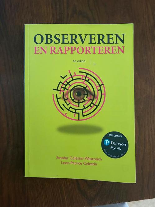 Observaren en Rapporteren - Psychologie Boek, Boeken, Psychologie, Zo goed als nieuw, Overige onderwerpen, Ophalen of Verzenden