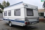 Fendt Saphir 450 QB 2005 Voortent|Fietsdrager|Netjes!, Caravans en Kamperen, Standaardzit, Bedrijf, Ringverwarming, Tot en met 4