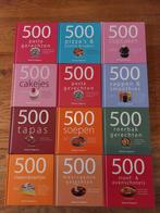 5x  500 kookboeken, Ophalen of Verzenden, Zo goed als nieuw, Overige gebieden