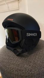 Skihelm wedze 500 met Sinner skibril maat XS, Overige typen, Zo goed als nieuw, Minder dan 100 cm, Ophalen