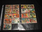 17x Batman Topps origineel 1966 Red Bat kauwgum kaartjes, Verzamelen, Tv, Gebruikt, Ophalen of Verzenden