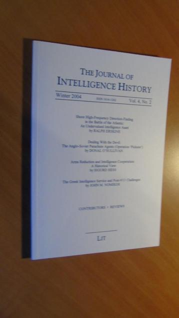 The Journal of Intelligence History Winter 2004. Vol.4 no.2  beschikbaar voor biedingen