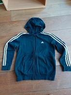 Adidas vest maat 164 zwart, Adidas, Trui of Vest, Ophalen of Verzenden, Zo goed als nieuw