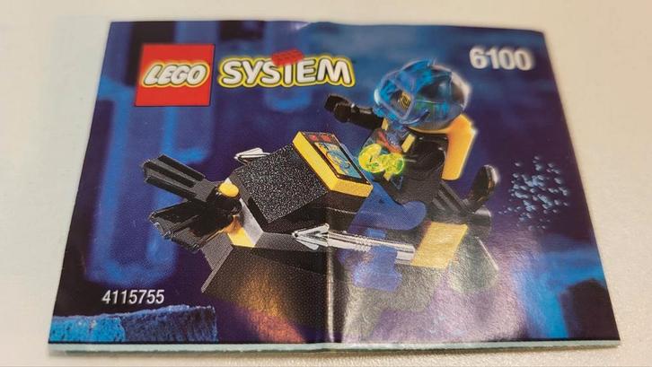 LEGO 6100 Aqua Dart €10,-, Kinderen en Baby's, Speelgoed | Duplo en Lego, Lego, Complete set, Verzenden