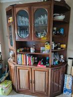 Houten Vitrinekast - modulair, 6 delen, Ophalen