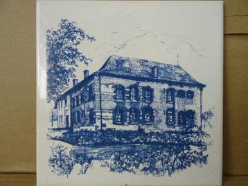 Delfts blauwe tegel Sphinx Maastricht tegel vintage 15x15cm beschikbaar voor biedingen