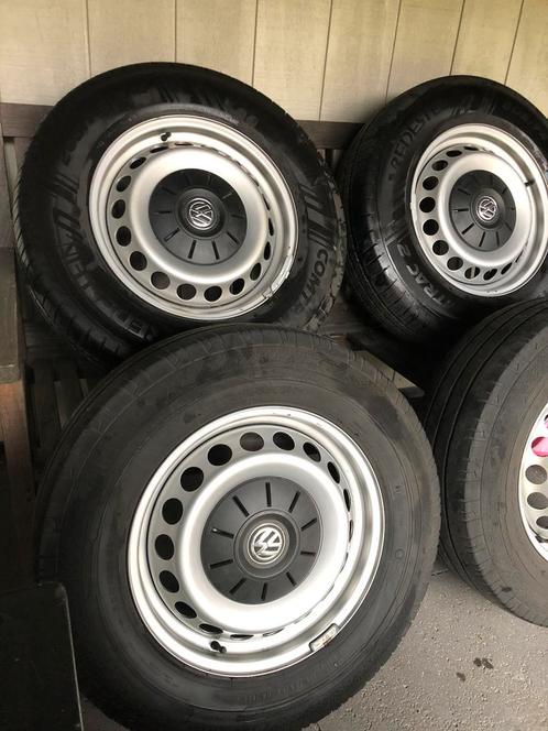 Zomerbanden stalen velgen VW Crafter MAN TGE 205 75 16 2 nw, Auto-onderdelen, Banden en Velgen, Banden en Velgen, Zomerbanden