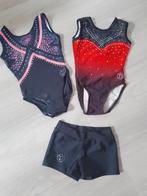 Turnpakjes, Sport en Fitness, Turnen, Ophalen, Zwart, Kindermaat 122 t/m 140, Zo goed als nieuw