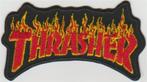 Thrasher stoffen opstrijk patch embleem #5, Verzenden, Nieuw, Kleding