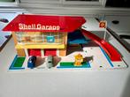 Geweldige vintage, retro Shell Garage, sio jaren 70, Verzamelen, Speelgoed, Gebruikt, Ophalen of Verzenden