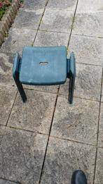 Groen voetenbankje in Zaandam, Tuin en Terras, Tuinmeubel-accessoires, Ophalen, Gebruikt