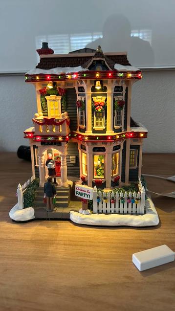 Lemax kerstdorp - Christmas eve party beschikbaar voor biedingen