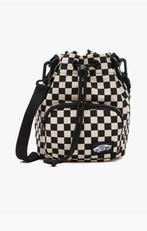 Vans bucket bag check zwart wit - nieuw, Ophalen of Verzenden, Nieuw, Zwart