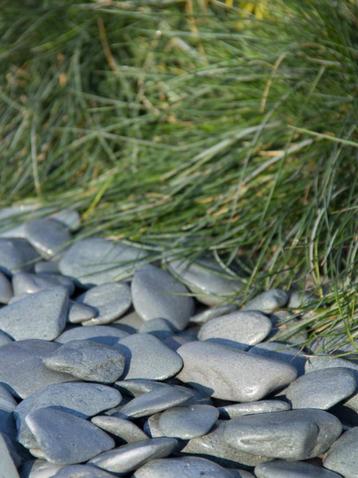 Minibag 0.5 m3 Flat pebbles groen 30-60 mm green beschikbaar voor biedingen