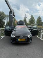 Audi A3 1.4TFSI G-tron 81KW SB S-tro 2014 Zwart, Auto's, Stof, 4 cilinders, 96 €/maand, Zwart