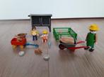 Playmobil set 3751 kinderen met konijnen en konijnenhok, Ophalen of Verzenden, Gebruikt, Complete set