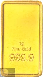 Goudbaar - 1 Gram Crypto stamp, Postzegels en Munten, Ophalen of Verzenden, Goud