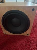 Subwooofer 100 Watt  Monitor Audio, Audio, Tv en Foto, Luidsprekers, Subwoofer, Zo goed als nieuw, 60 tot 120 watt, Ophalen