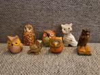 Uilen uiltjes dieren verzameling beeldjes, Verzamelen, Ophalen of Verzenden, Gebruikt, Dier