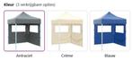 Partytent opvouwbaar inklapbaar div kleuren 2x2 GRATIS BZRGD, Partytent, Minder dan 4 meter, Nieuw, Opvouwbaar