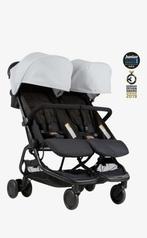 Mountain buggy nano duo (Silver), Ophalen, Zo goed als nieuw, Kinderwagen of Buggy