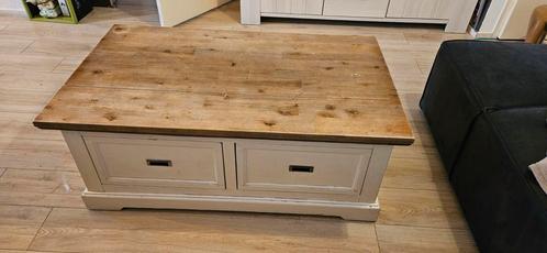 Landelijke salontafel salonkist, Huis en Inrichting, Tafels | Salontafels, Zo goed als nieuw, Minder dan 50 cm, 50 tot 100 cm