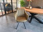 Nieuwe Eetkamerstoelen Olijf Groen - Tot 50% Korting, Metaal, Overige kleuren, Onbekend, Nieuw