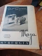 Advertentie van Maja Myrurgia parfum 1949, Ophalen of Verzenden, Zo goed als nieuw, Miniatuur