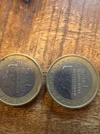 2x 1 Euro Beatrix, Ophalen of Verzenden, Koningin Beatrix, Euro's, Losse munt