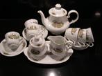 Thee/ koffie servies met afbeelding kastelen in Nederland, Antiek en Kunst, Antiek | Servies compleet, Ophalen of Verzenden