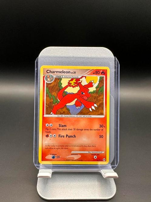 Charmeleon – Pokémonkaart uit 2009 (Platinum – Arceus) 35/99, Hobby en Vrije tijd, Verzamelkaartspellen | Pokémon, Zo goed als nieuw