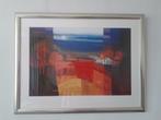 Ton Schulten ingelijste print 86x66 cm, Antiek en Kunst, Ophalen of Verzenden
