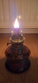 Te koop: Kosmos Brenner petroleumlampje., Ophalen of Verzenden, Gebruikt, Glas, Petroleumlamp