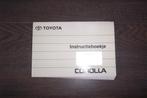 Gebruikershandleiding TOYOTA COROLLA E11   1997/2000, Auto diversen, Ophalen of Verzenden