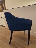 Eetkamerstoelen "PEDA" Goossens 4 st voor €100,00, Ophalen, Blauw, Zo goed als nieuw, Vier