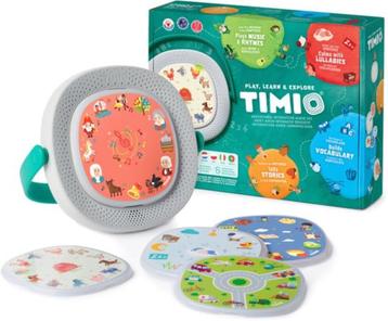 GEVRAAGD: Timio speler + discs  beschikbaar voor biedingen