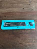 Logitech MK220 Draadloze Toetsenbord en Muis Set, Toetsenbord en muis-set, Nieuw, Ophalen of Verzenden, Draadloos