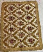 Retro chique velvet tafelkleed klassiek bloemen 131/95