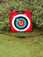 Boogschietset met doelwit en pijlen, Ophalen, Gebruikt, Recurveboog