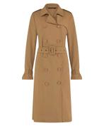 Gezocht lady day travelstof trenchcoat maat l camel, Ophalen of Verzenden, Zo goed als nieuw, Beige