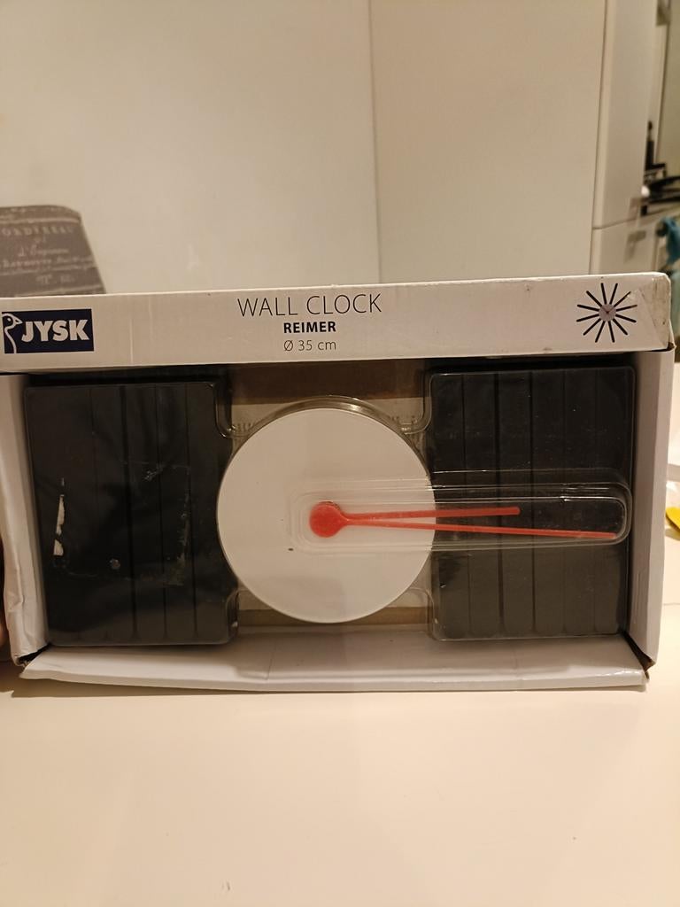 REIMER Wandklok - Nieuw - 35 cm, Ophalen of Verzenden