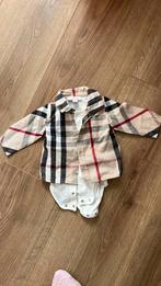 Burberry baby shirt, Kinderen en Baby's, Babykleding | Maat 68, Overhemdje of Bloesje, Ophalen of Verzenden, Jongetje of Meisje