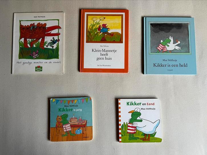 Max Velthuijs Boeken Collectie, Boeken, Kinderboeken | Jeugd | onder 10 jaar, Gelezen, Fictie algemeen, Ophalen