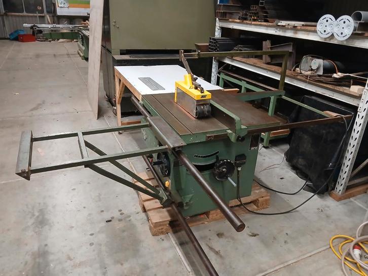Professionele Zaagtafel / Schulpzaag 5,5kW, Doe-het-zelf en Verbouw, Gereedschap | Overige machines, Ophalen
