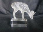 Lalique Deer 1945 - 1950, Antiek en Kunst, Antiek | Glas en Kristal, Ophalen of Verzenden