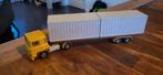 Scania vrachtwagen met containers 1:43, Ophalen of Verzenden, Gebruikt