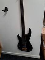 Samick Linkshandige Fretloze Basgitaar, Muziek en Instrumenten, Snaarinstrumenten | Gitaren | Bas, Ophalen, Gebruikt, Elektrisch